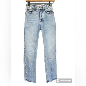 Abercrombie & Fitch The Dad High Rise Curve Love Size 24 Short 00 Short